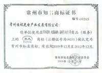 Changzhou famous trademark
